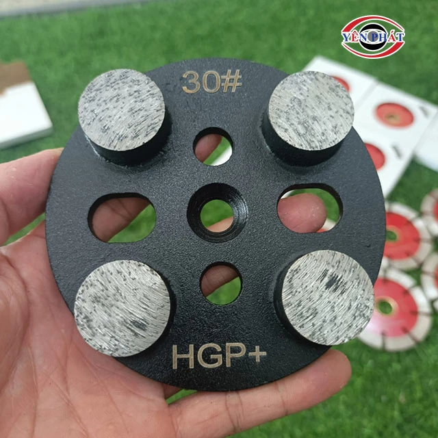 đĩa mài sàn bê tông HGP 4 nụ tròn 