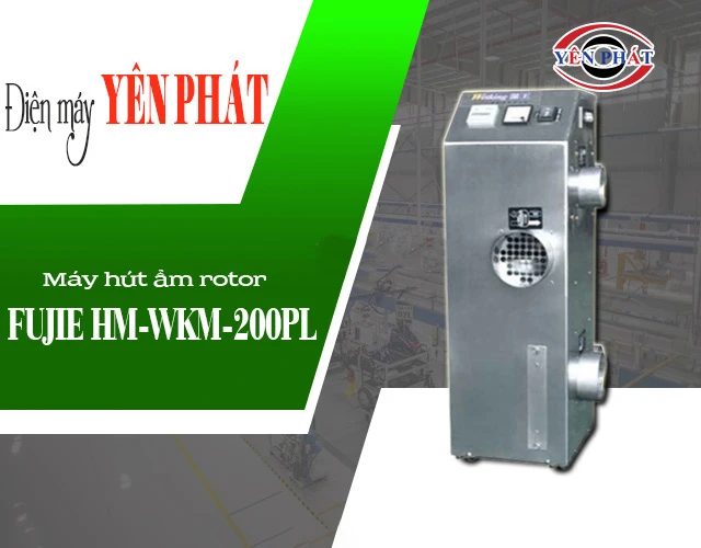 máy hút ẩm rotor Fujie HM-WKM-200PL