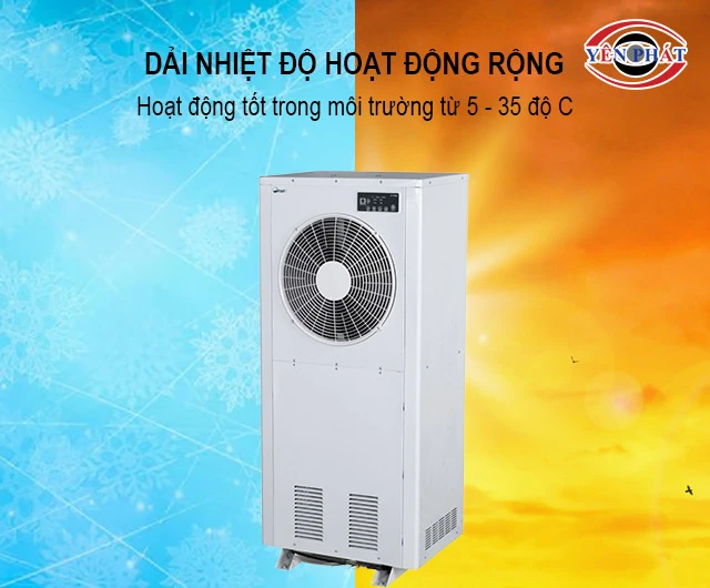 dải nhiệt độ hoạt động của máy hút ẩm FujiE HM-6180EB