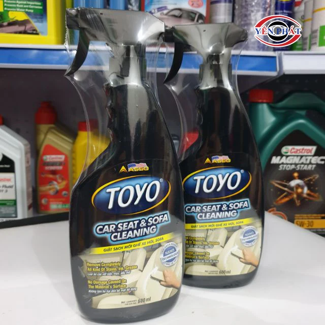 Dung dịch vệ sinh ghế sofa da TOYO 600ml