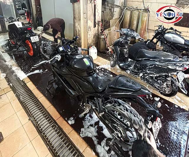 Moto Wash Scooter Bike
