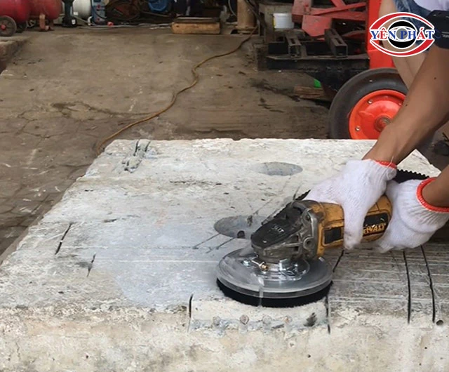 Làm phẳng các bề mặt bê tông