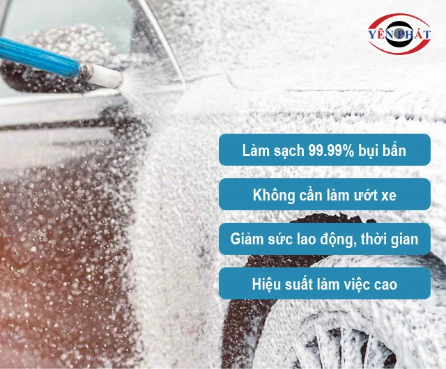 ưu điểm khi rửa xe không chạm