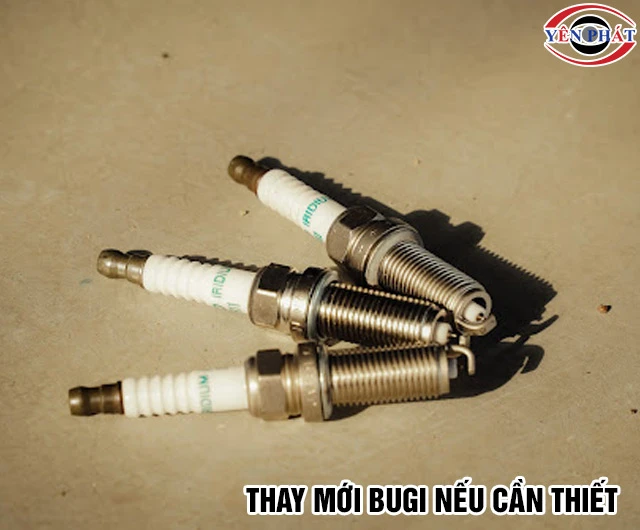 vệ sinh máy phát điện thay bugi