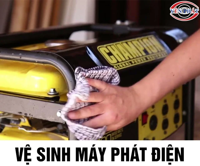 13+ Bước vệ sinh máy phát điện: Hiệu quả, Đúng cách