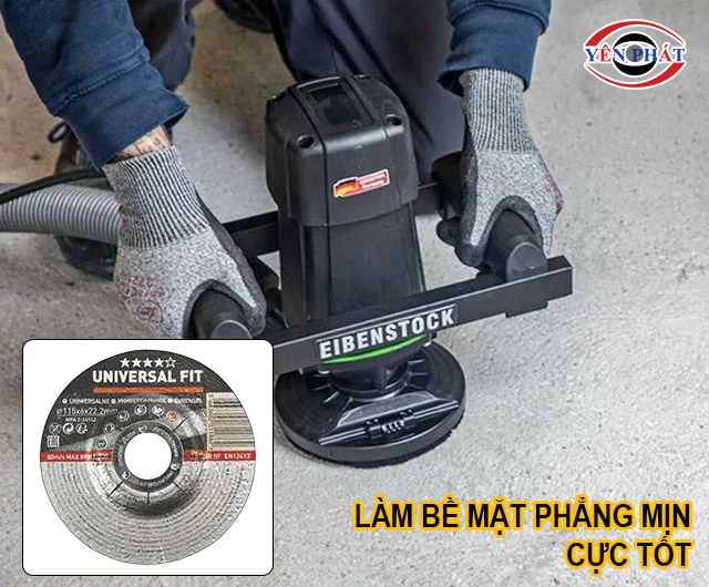 Hiệu suất mài đáng nể
