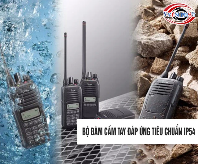 Top 7 bộ đàm cầm tay đáp ứng tiêu chuẩn ip54 đáng mua nhất