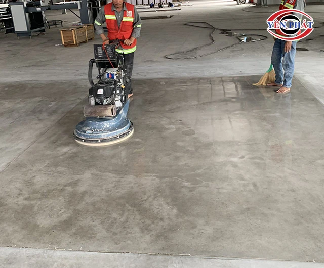 Đánh bóng sàn bê tông