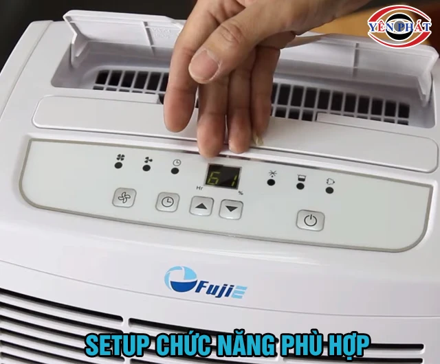 Cách dùng máy hút ẩm FujiE HM-620EB