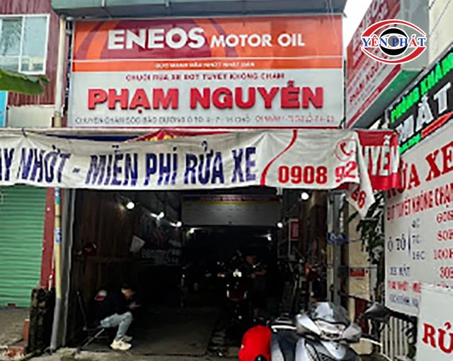 Rửa xe bọt tuyết PHẠM NGUYỄN