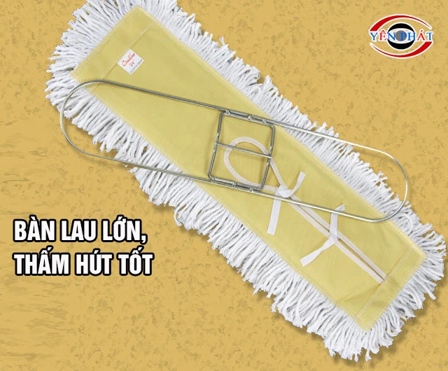 Bàn lau size lớn, thấm hút tốt