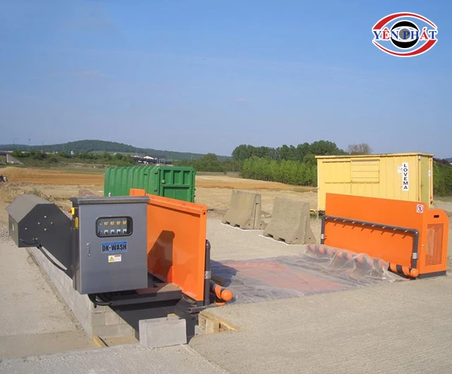 lắp đặt cầu rửa xe công trường cần diện tích rộng 