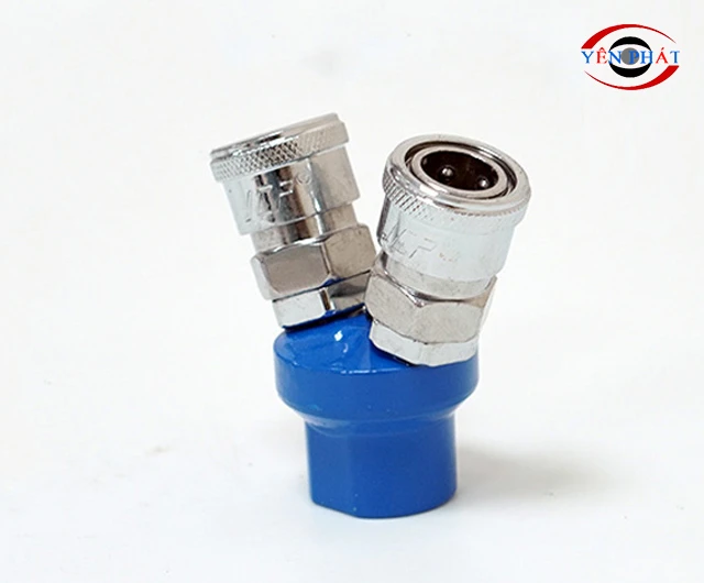 Giao diện cút nối nhanh đầu cái 2 đầu