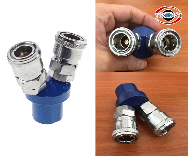 Cút nối nhanh đầu cái 2 đầu giá rẻ, chất lượng tại Yên Phát