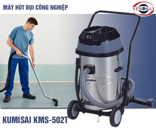 Máy hút bụi khô ướt Kumisai KMS-502T mạnh mẽ