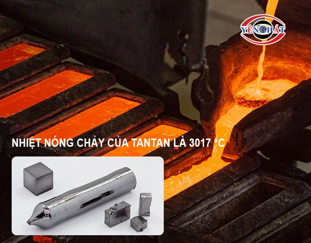 nhiệt độ nóng chảy của tantan