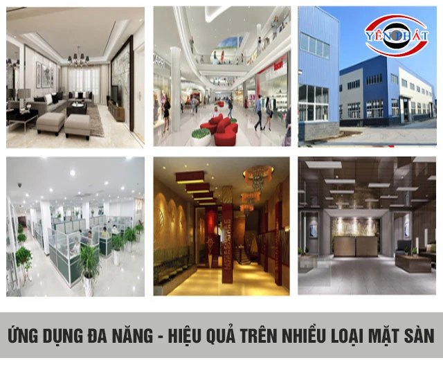 Hữu dụng trên nhiều chất liệu
