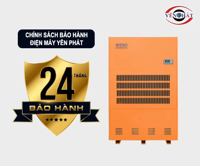 yên phát bảo hành 24 tháng máy hút ẩm
