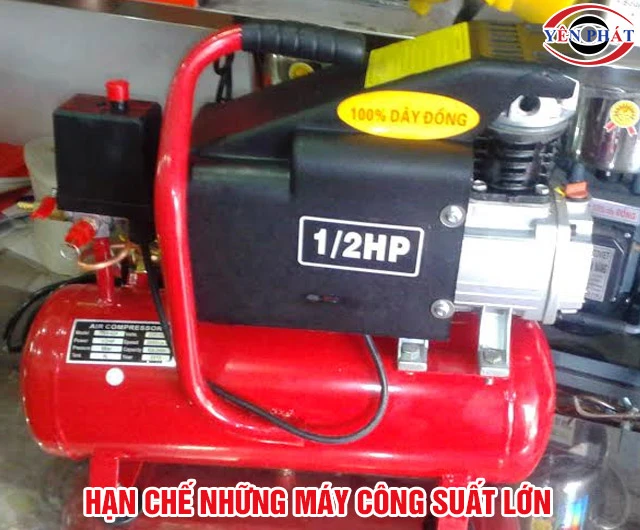 Hạn chế máy nén khí Star