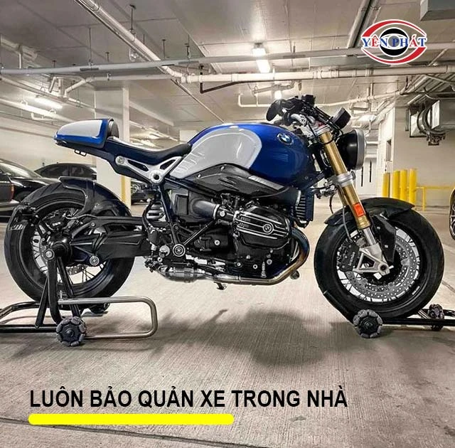 bảo quản xe trong nhà