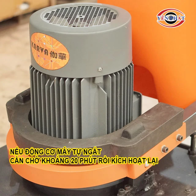 cần để motor máy mài sàn dừng nghỉ