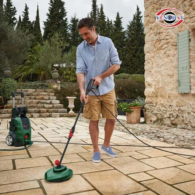 dễ kết nối với máy phun áp lực
