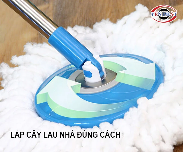 lắp cây lau đúng kỹ thuật