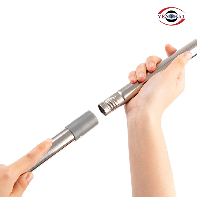 tháo và lắp lại thân cây lau nhà