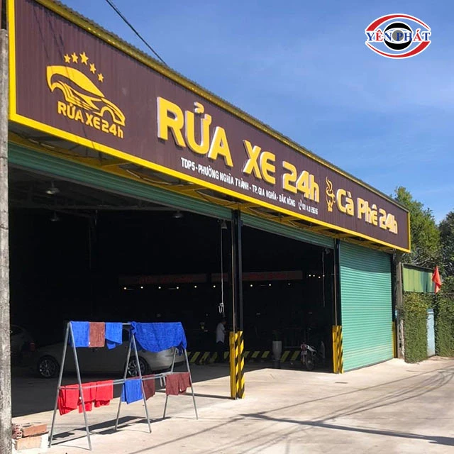 Rửa xe 24h 
