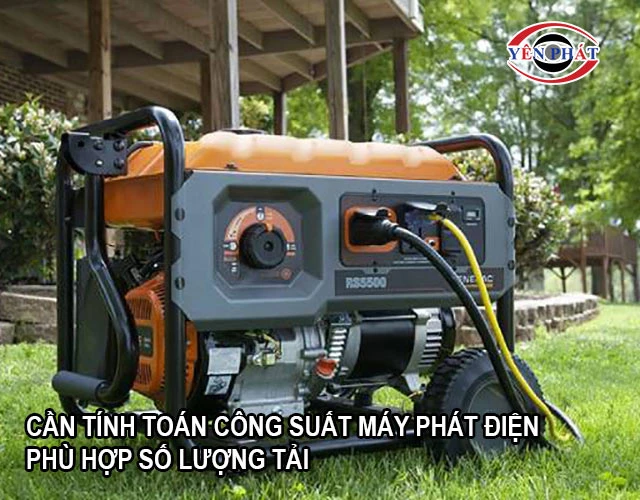 tính toán công suất sử dụng máy
