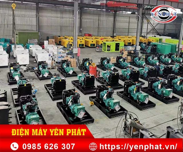 Yên Phát cung cấp máy phát điện dự phòng chính hãng