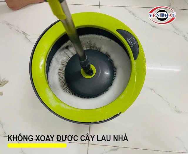 Không xoay được cây lau