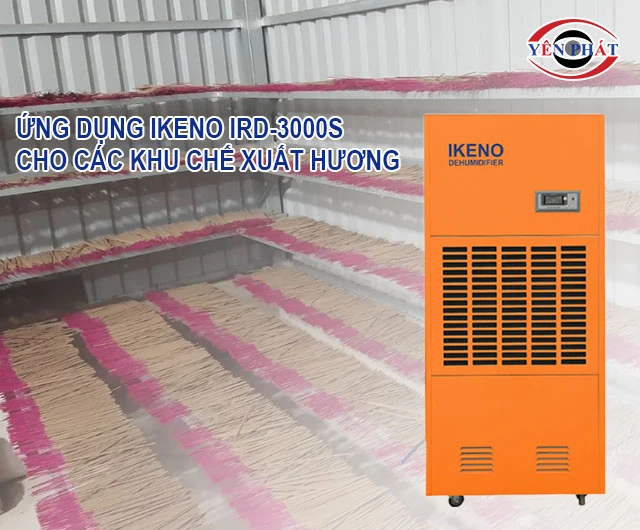 ứng dụng Ikeno IRD-3000S cho Khu chế xuất hương