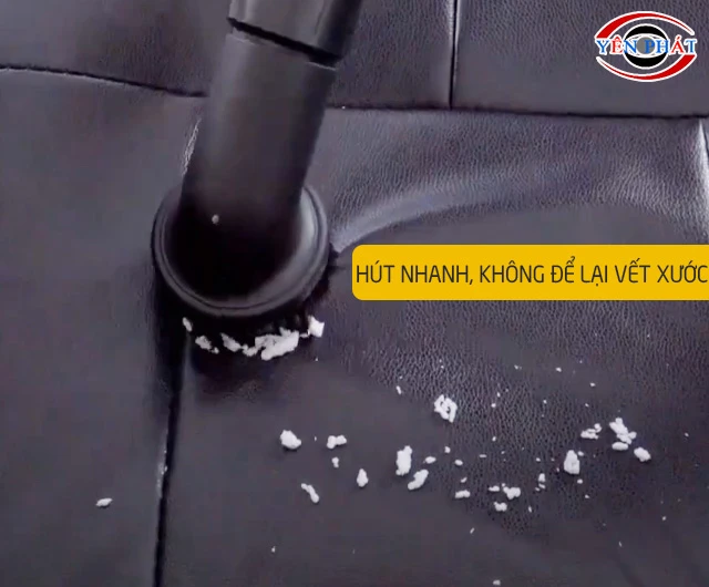 Chổi tròn giúp làm sạch nhanh, dễ