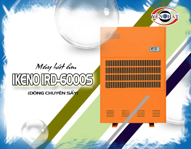 máy hút ẩm công nghiệp Ikeno IRD-6000S