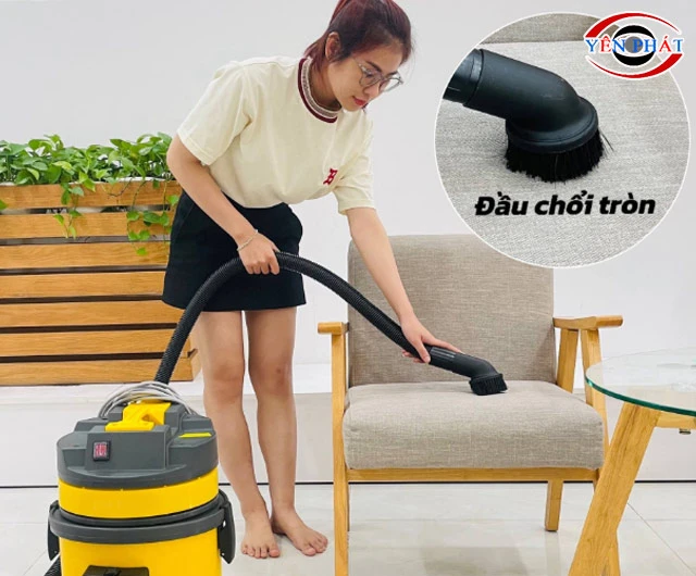 Hút bụi ghế, rèm cửa hiệu quả