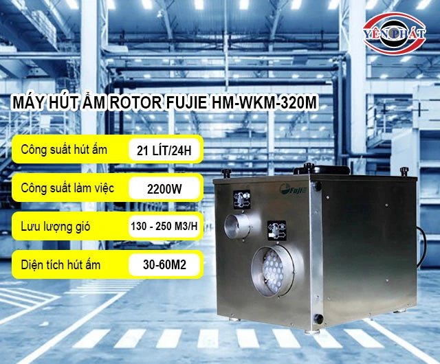 cống suất hút ẩm của rotor FujiE HM-WKM-320M
