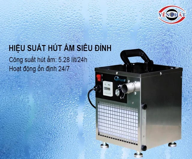 hiệu suất hút ẩm cao