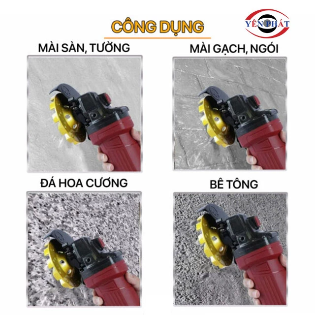 công dụng của đĩa mài phá bê tông 180mm 