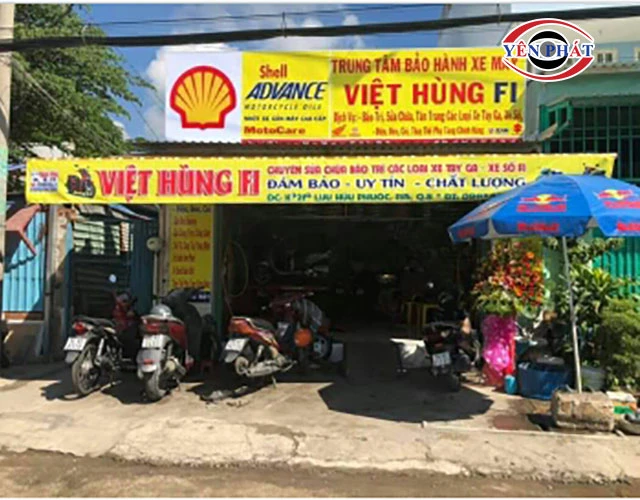 Rửa xe Việt Hùng
