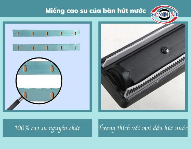miếng cao su bàn hút nước