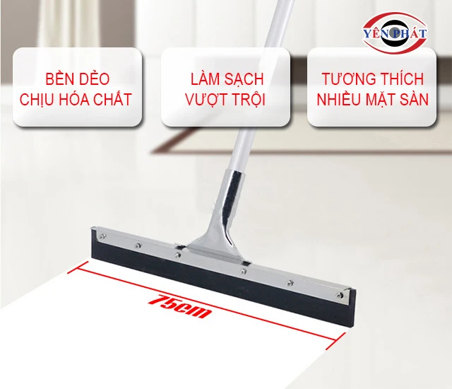 ưu điểm của lưỡi gạt nước sàn nhà 75cm