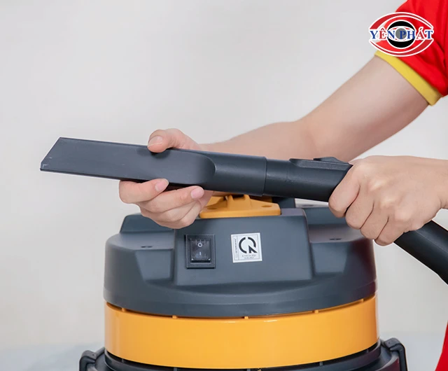 lắp đầu hút khe máy hút bụi công nghiệp 15L