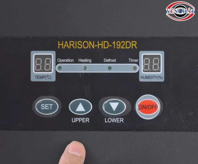 Màn hình máy hút ẩm Harison HD-192DR