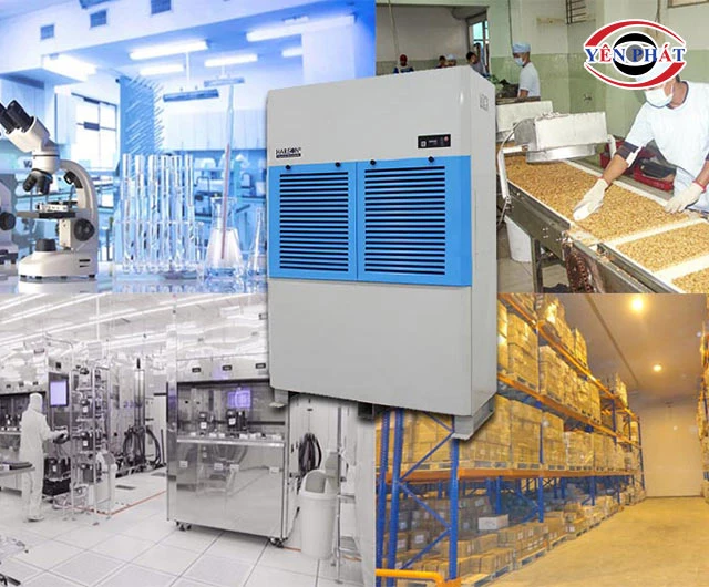 ứng dụng của máy hút ẩm Harison HD-360B