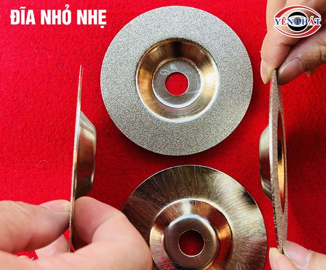Đĩa mài đá bê tông kim cương 100mm nhỏ nhẹ
