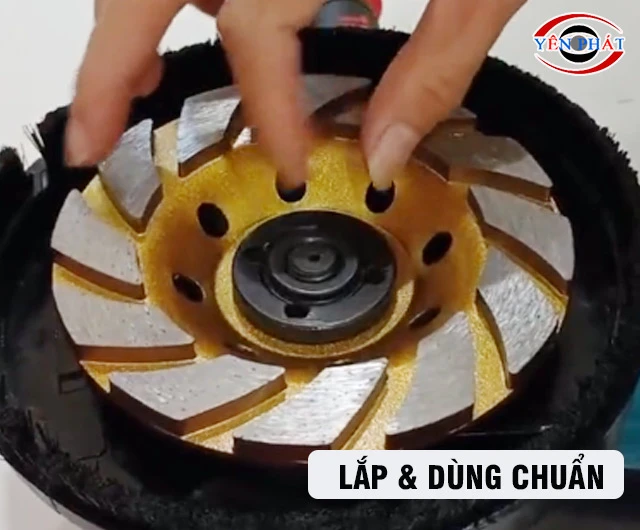 Lắp và dùng chuẩn, đảm bảo an toàn
