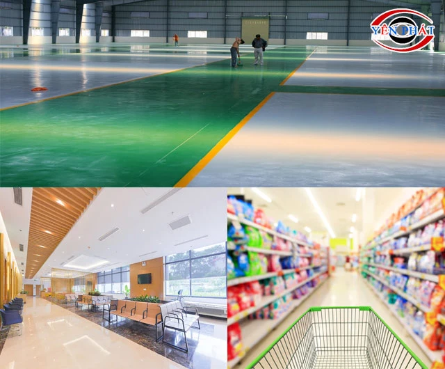 Ứng dụng máy chà sàn