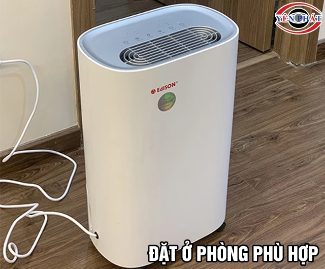 Cách dung máy hút ẩm Edison ED-27BE