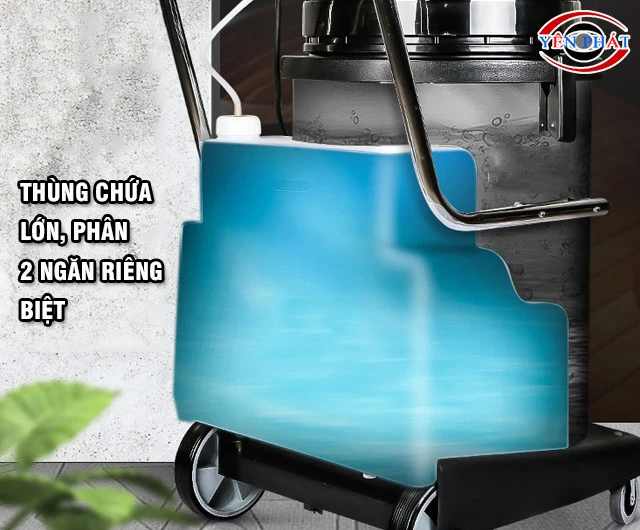 Thùng chứa lớn, phân 2 ngăn riêng biệt